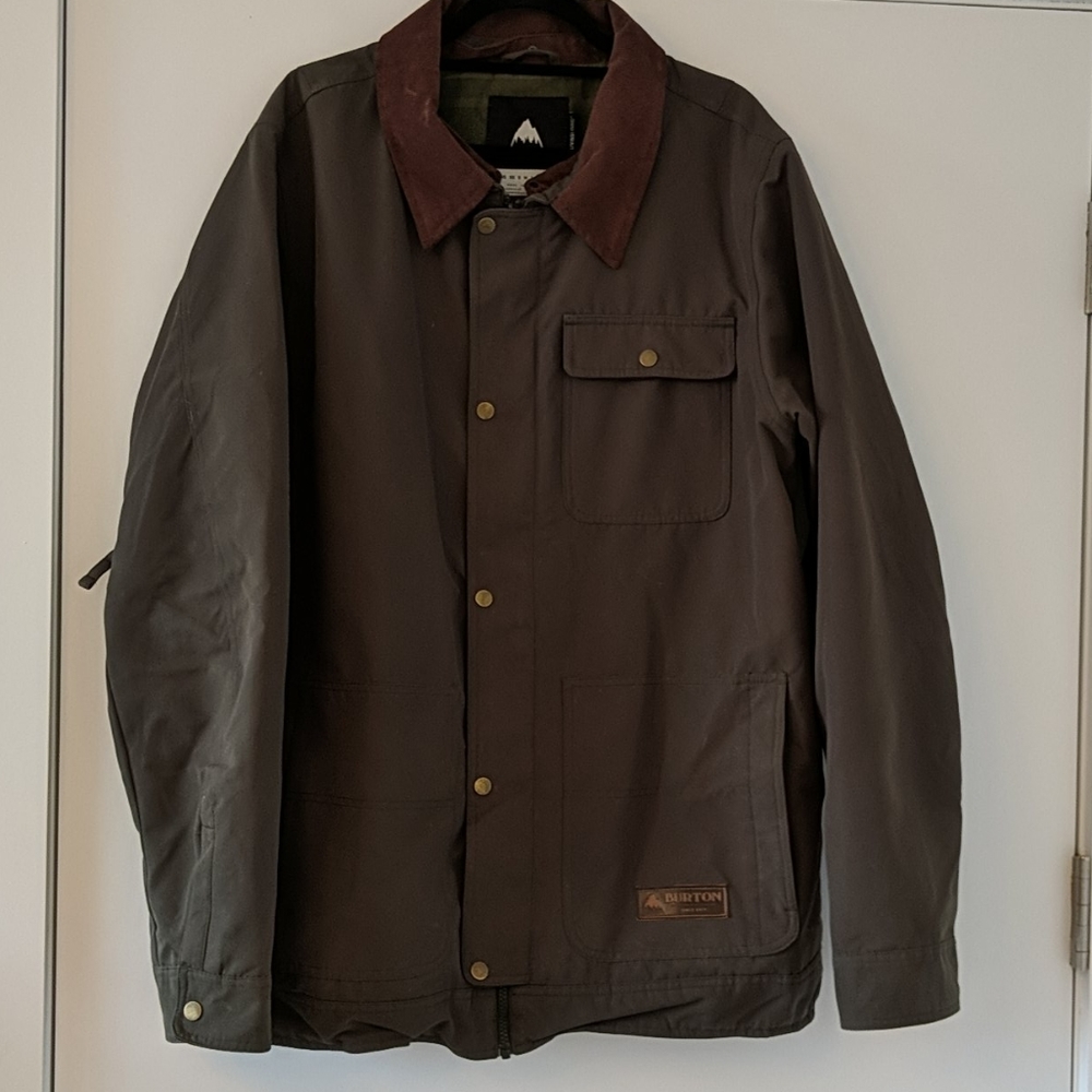 Burton Snow Jacket - Army Green XL Waterproof
